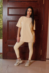 27 inch High Rise Legging - Lemon